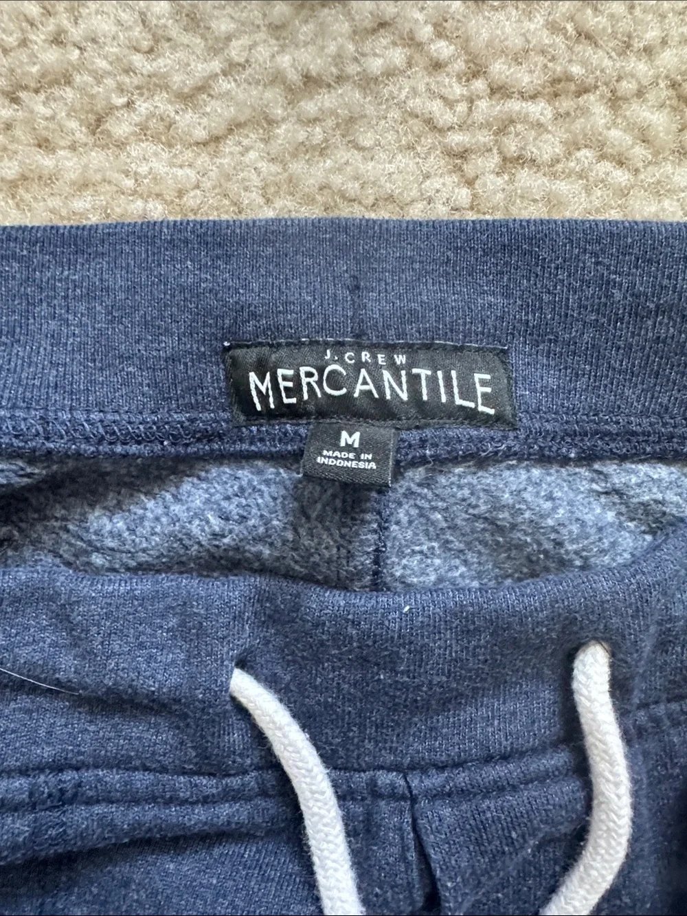 J. Crew Navy Blue Jogger Sweatpants